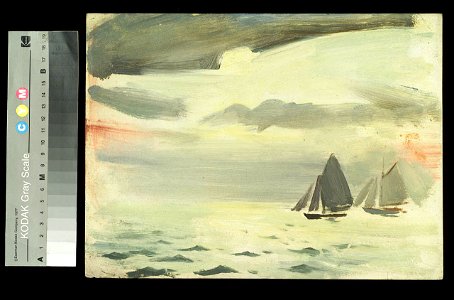 A sailing vessel RMG BHC4099