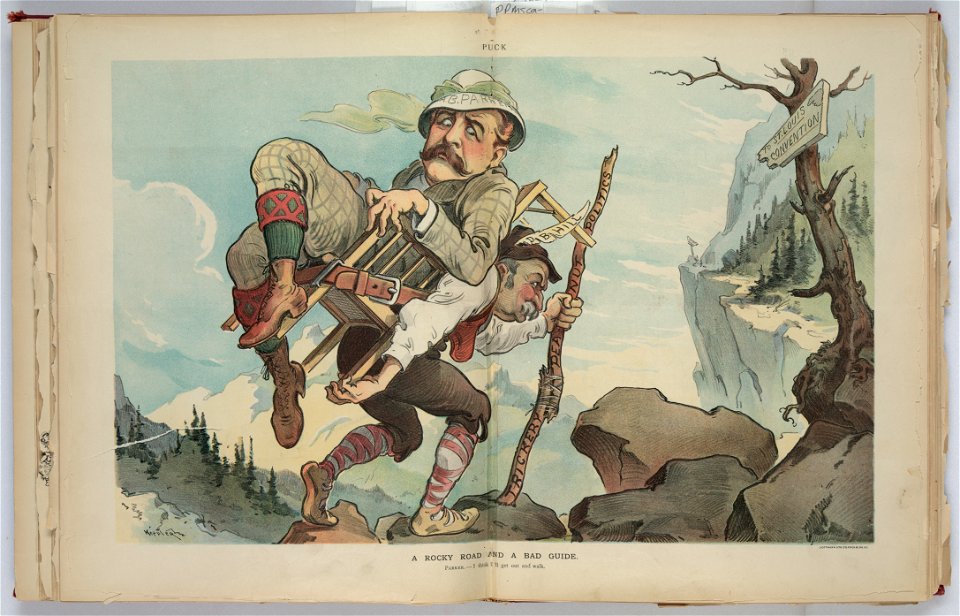 A rocky road and a bad guide - Keppler. LCCN2011645536