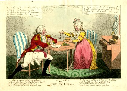 A scene in the gamester (BM J,3.80)