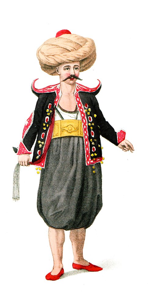 A Saka, or Turkish water carrier - Dalvimart Octavien - 1804