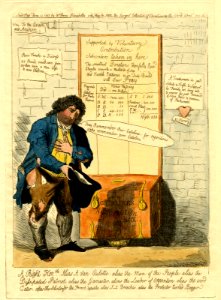 A right honble alias a san culotte. alias the man of the people,... (BM J,4.46)