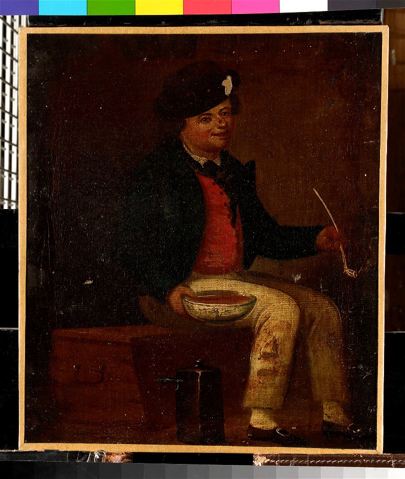 A sailor sitting on a chest, ca.1790 RMG BHC1083