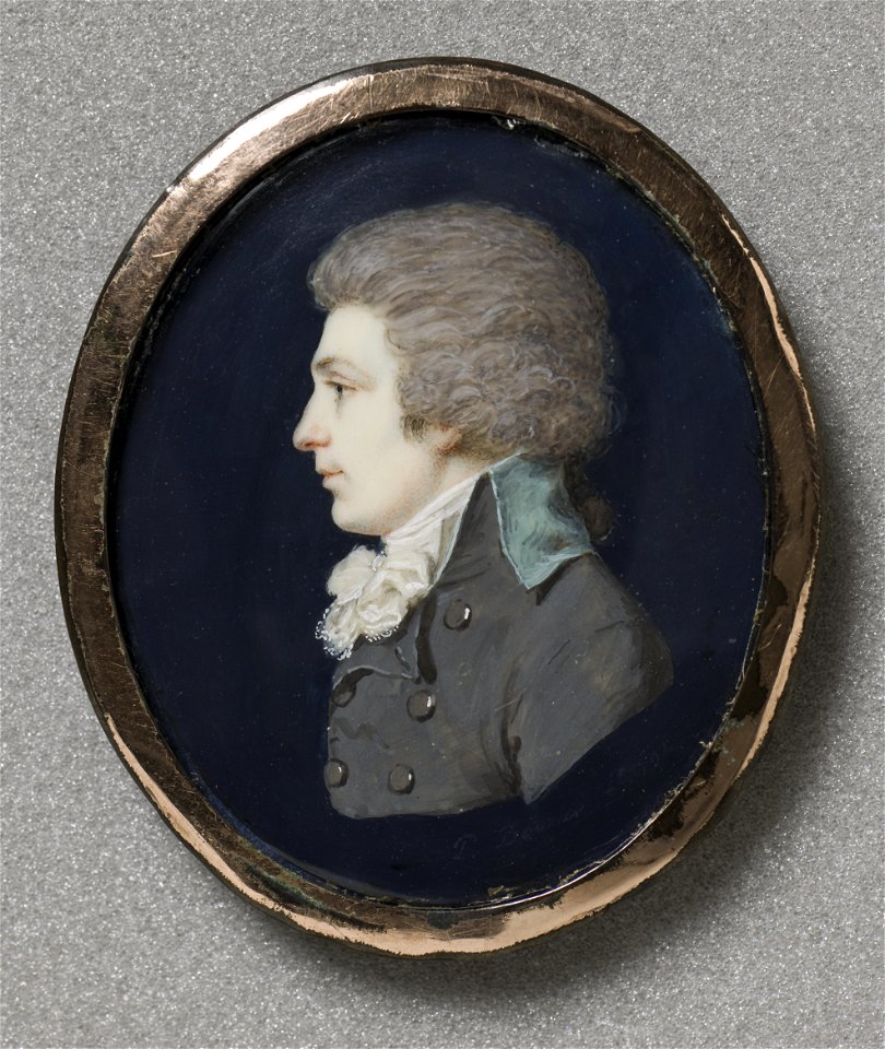 A Selfportrait (Pierre-Louis Bouvier) - Nationalmuseum - 28412