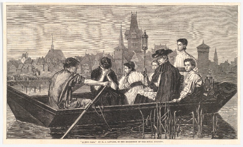 A Sick Call, from the Illustrated London News MET DP861612