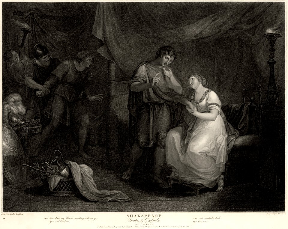 A Scene from Troilus and Cressida - Angelica Kauffmann