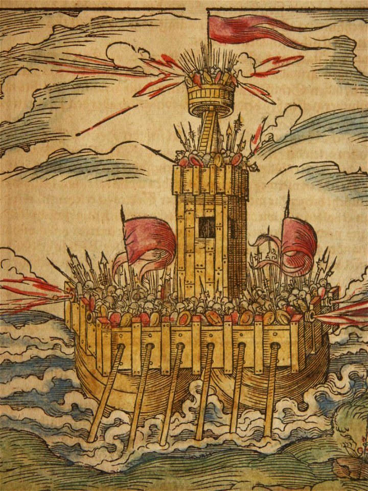 A ship of war (1600) a closer view