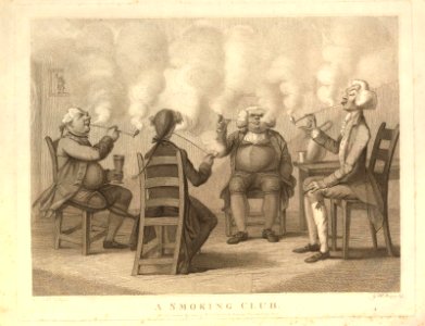 A Smoking Club (BM 1873,0712.447)