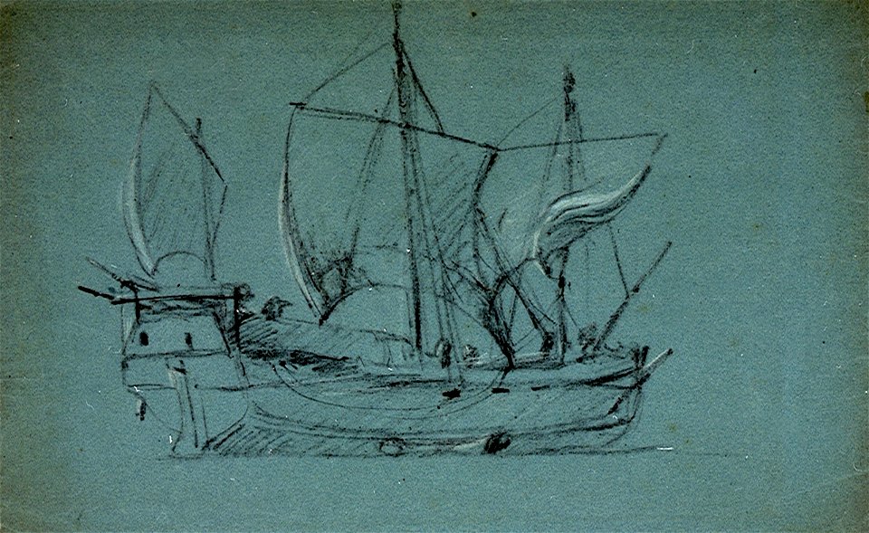 A small merchant vessel, probably Mediterranean RMG PW7020