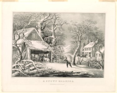 A snowy morning - F.F. Palmer, del. LCCN2001706219