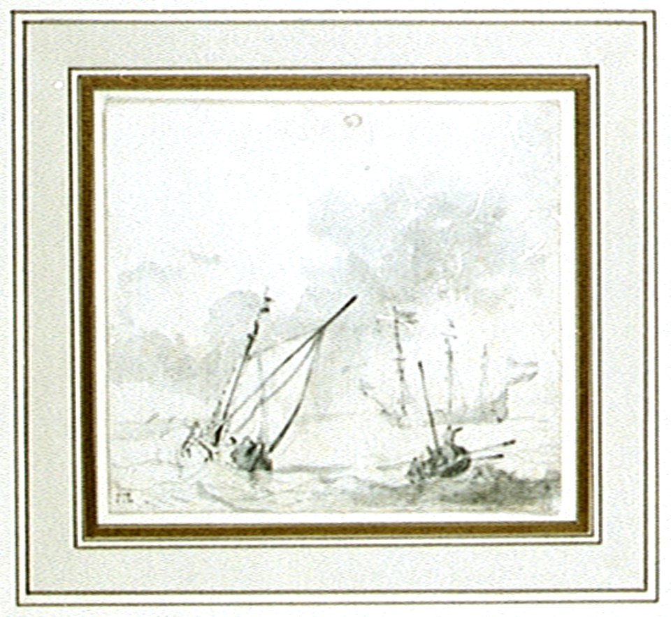 A smalschip close-hauled in a breeze RMG PU0718