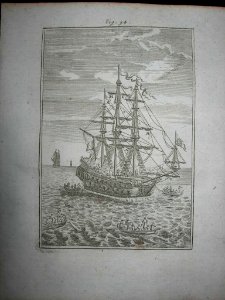 A ship, 1719