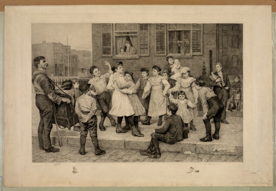 A sidewalk dance LCCN2003671794