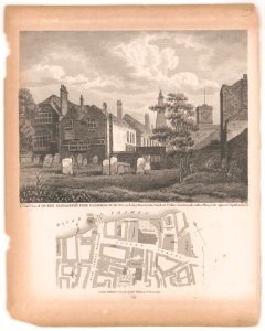 A south view of Queen Elizabeth's free grammar school in Tooley Street in the parish of St. Olave LCCN2003681612