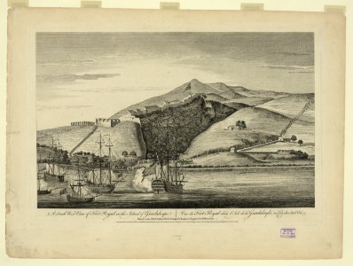 A South West view of Fort Royal in the island of Guadaloupe LCCN2003680072