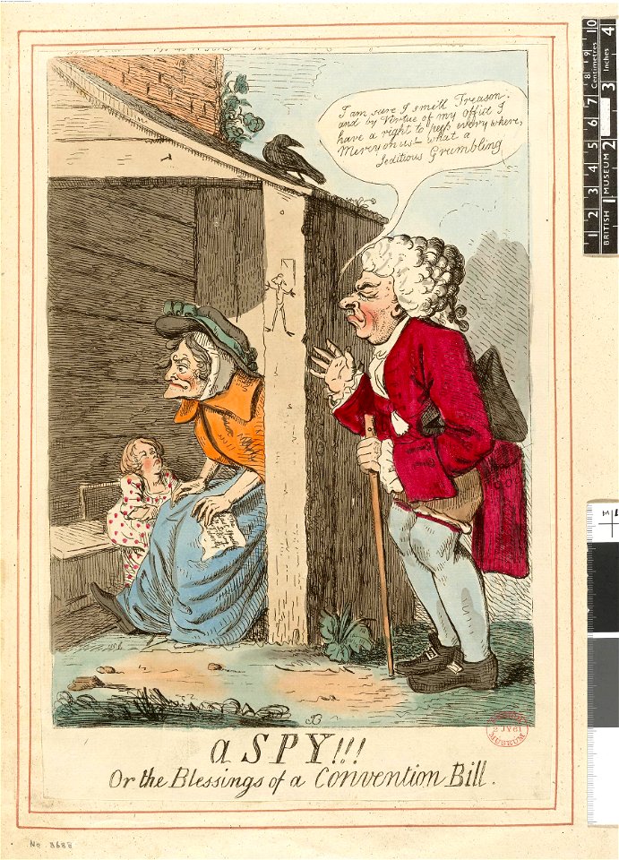 A spy!!! Or the blessing of a convention bill (BM 1935,0522.8.188 1)