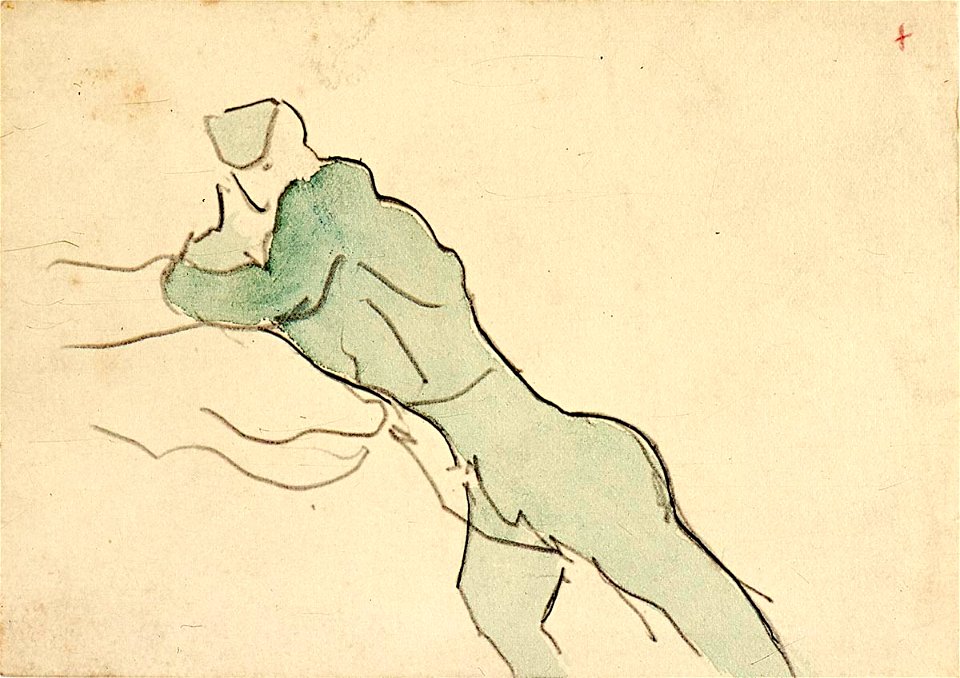 A Soldier Leaning Right by Theo van Doesburg Centraal Museum AB4396