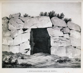 A subterraneous gate at Signia - Dodwell Edward - 1834