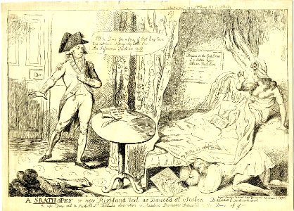 A Strath spey or new Highland reel as danced at Seaton d-l. (delaval) (BM 1868,0808.5984)