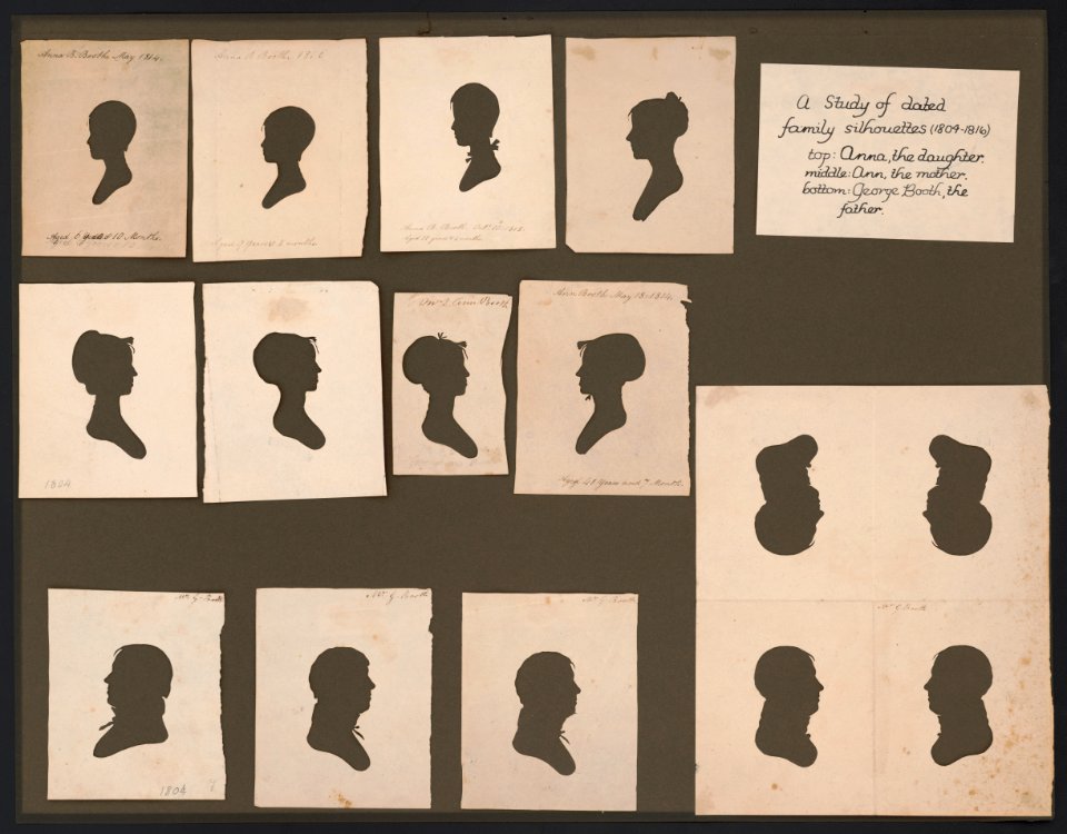 A study of dated family silhouettes (1804-1816) LCCN2016649153
