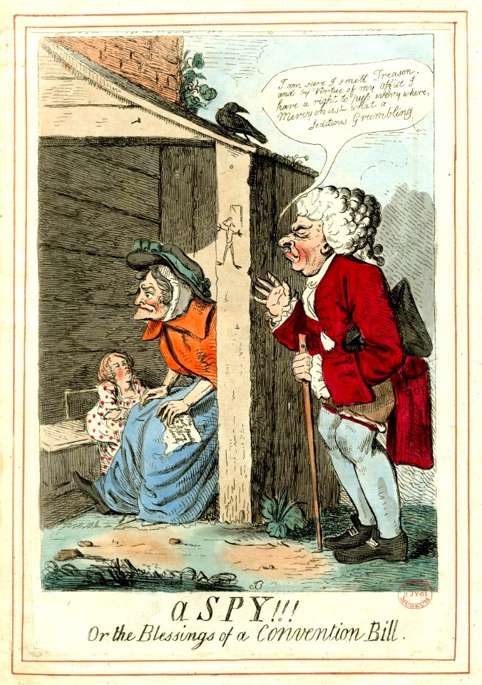 A spy!!! Or the blessing of a convention bill (BM 1935,0522.8.188)
