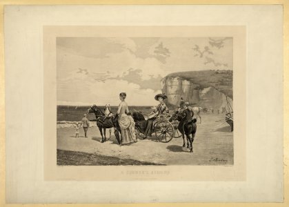 A Summer's evening - E. Bodoy pinxt. ; C. Manigaud sculpt. LCCN94511012