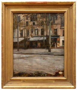 A Street in Paris. Study from Montmartre (Hugo Birger) - Nationalmuseum - 18854