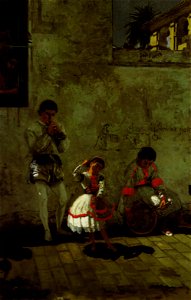 A street scene in sevilla thomas eakins