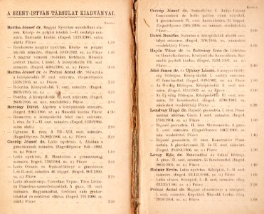 A Szent István Társulat kiadványai2