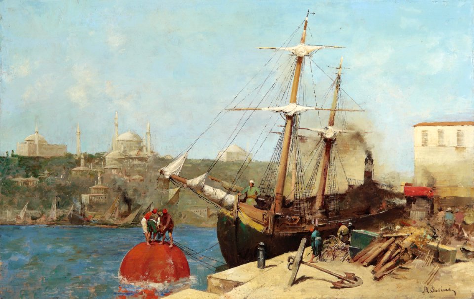 Alberto Pasini Am Goldenen Horn