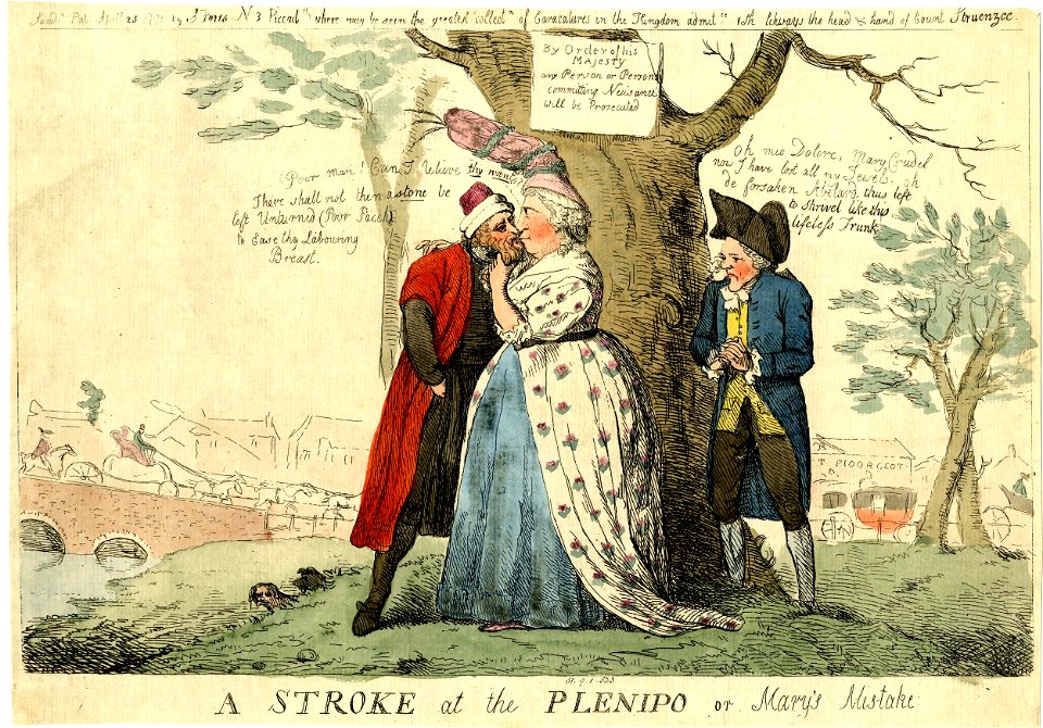 A stroke at the Plenipo or Mary's mistake (BM 1851,0901.523)