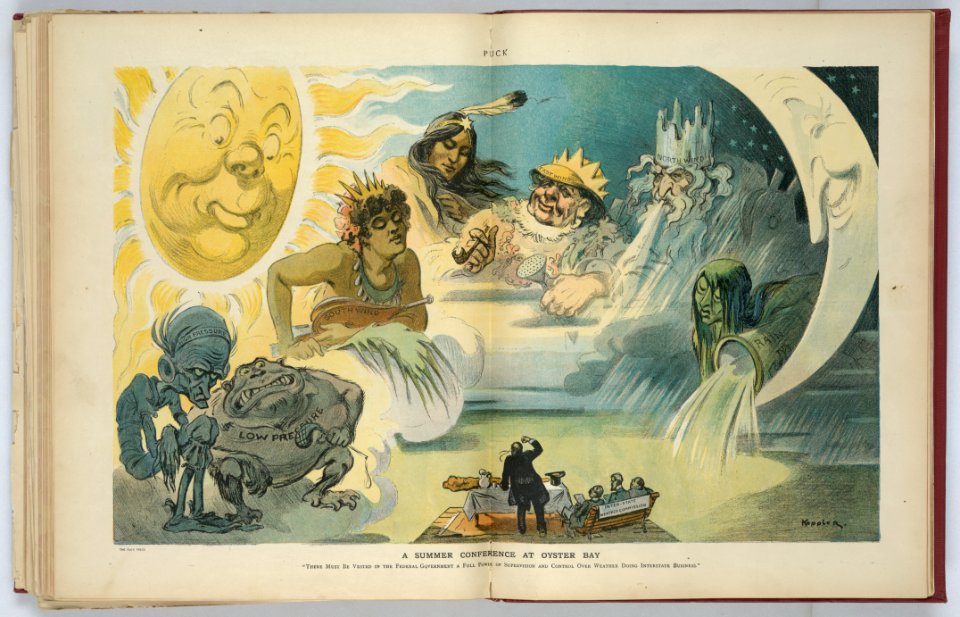 A summer conference at Oyster Bay - Keppler. LCCN2011647219