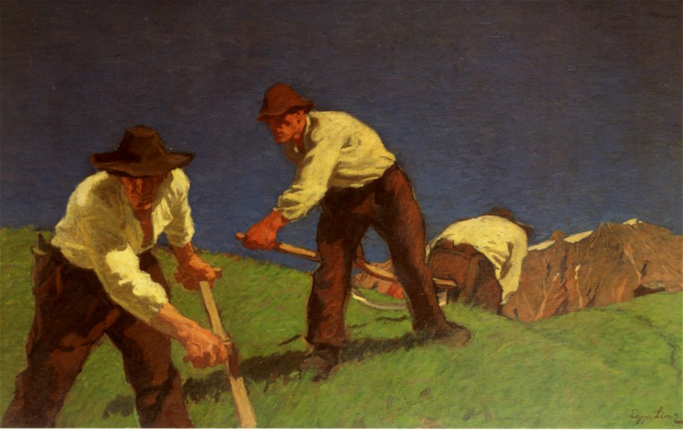 Albin Egger-Lienz Bergmäher
