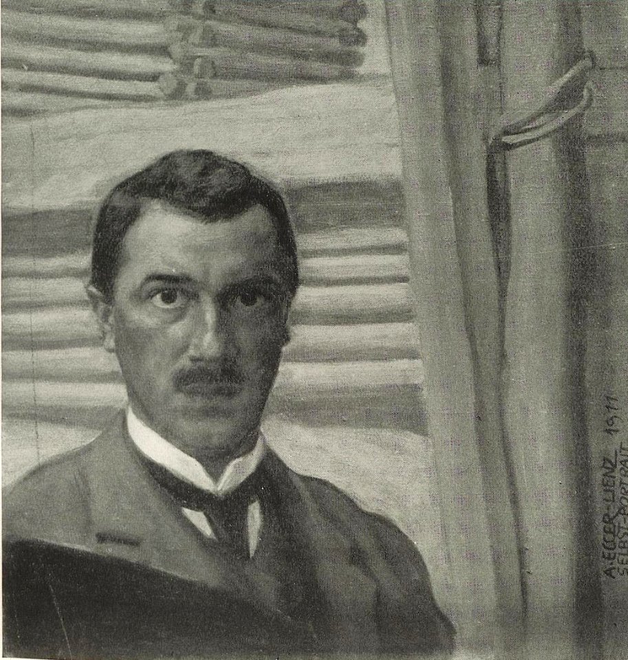 Albin Egger-Lienz - Selbstportrait, 1911