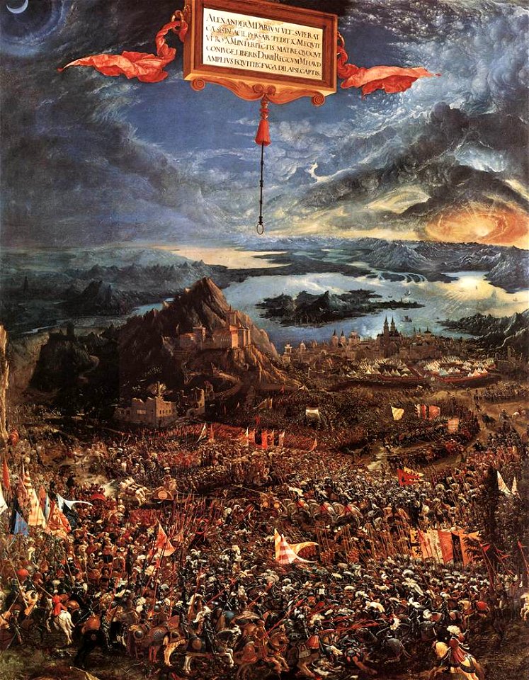 Albrecht Altdorfer - The Battle of Alexander - WGA0202
