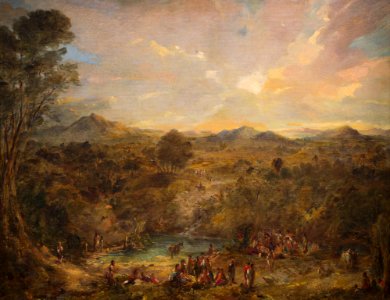 Albin Martin - The death of William Thompson, the King-maker - 1974-9 - Auckland Art Gallery