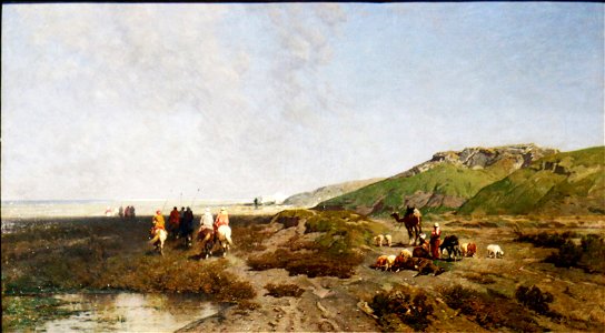 Alberto Pasini - Souvenir des environs de Tripoli