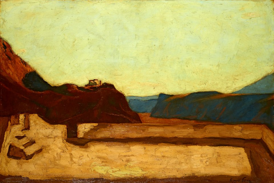 Albin Egger-Lienz - Am Kalvarienberg in Bozen - 3771 - Österreichische Galerie Belvedere