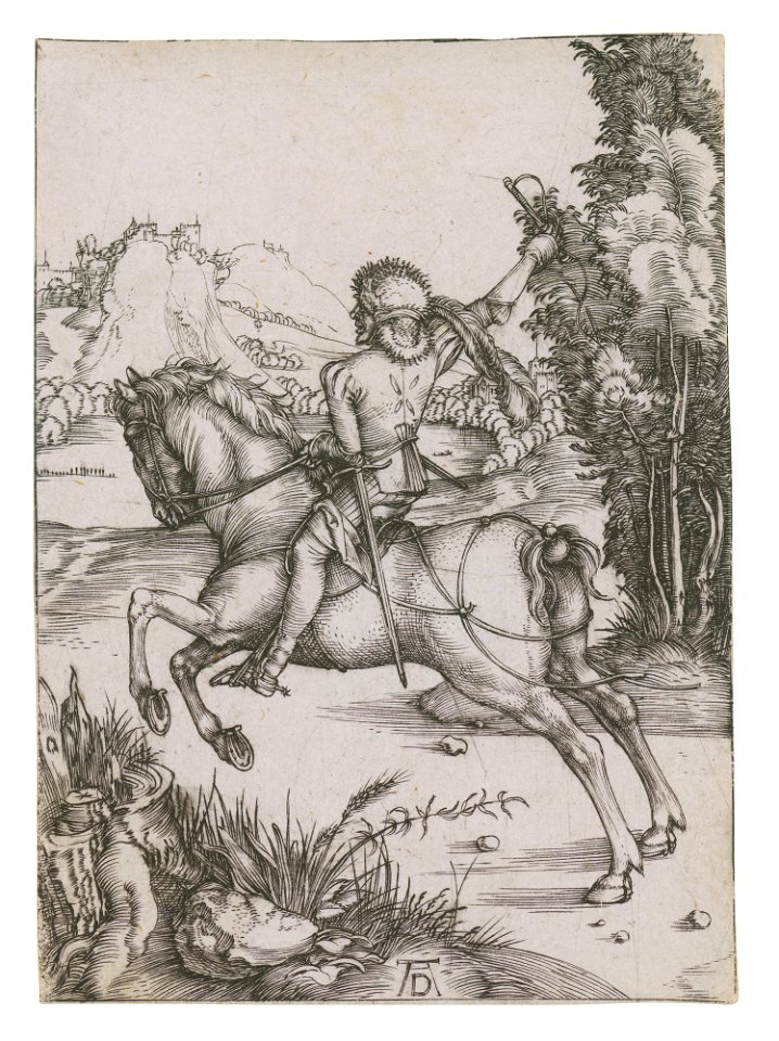 Albrecht durer the little courier 070638)