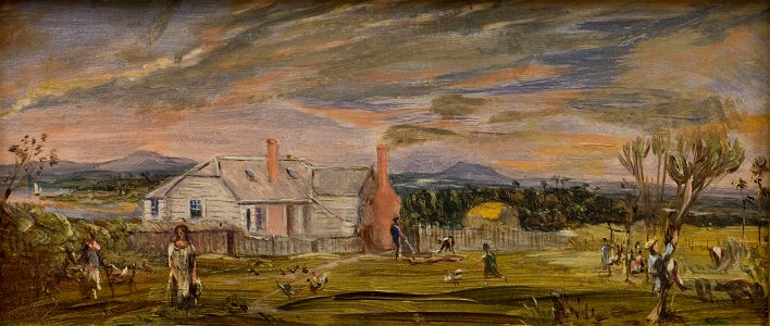 Albin Martin - Stour Homestead, Artist’s Farm, East Tamaki - 2009-27 - Auckland Art Gallery