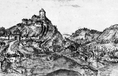 Albrecht Altdorfer Burg Wörth-a.d.Donau=Werfenstein