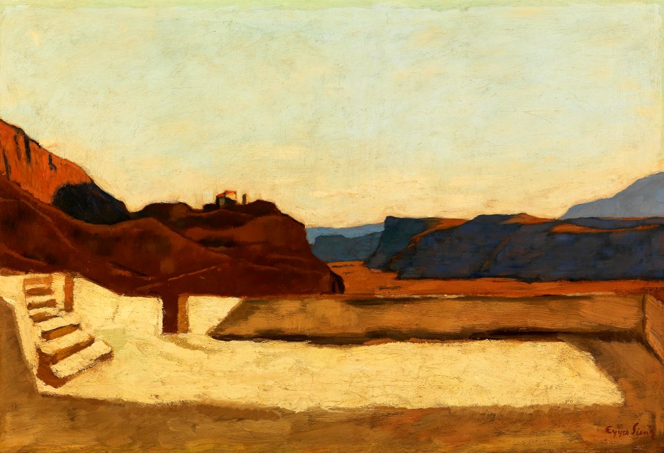 Albin Egger Lienz Kalvarienberg bei Bozen
