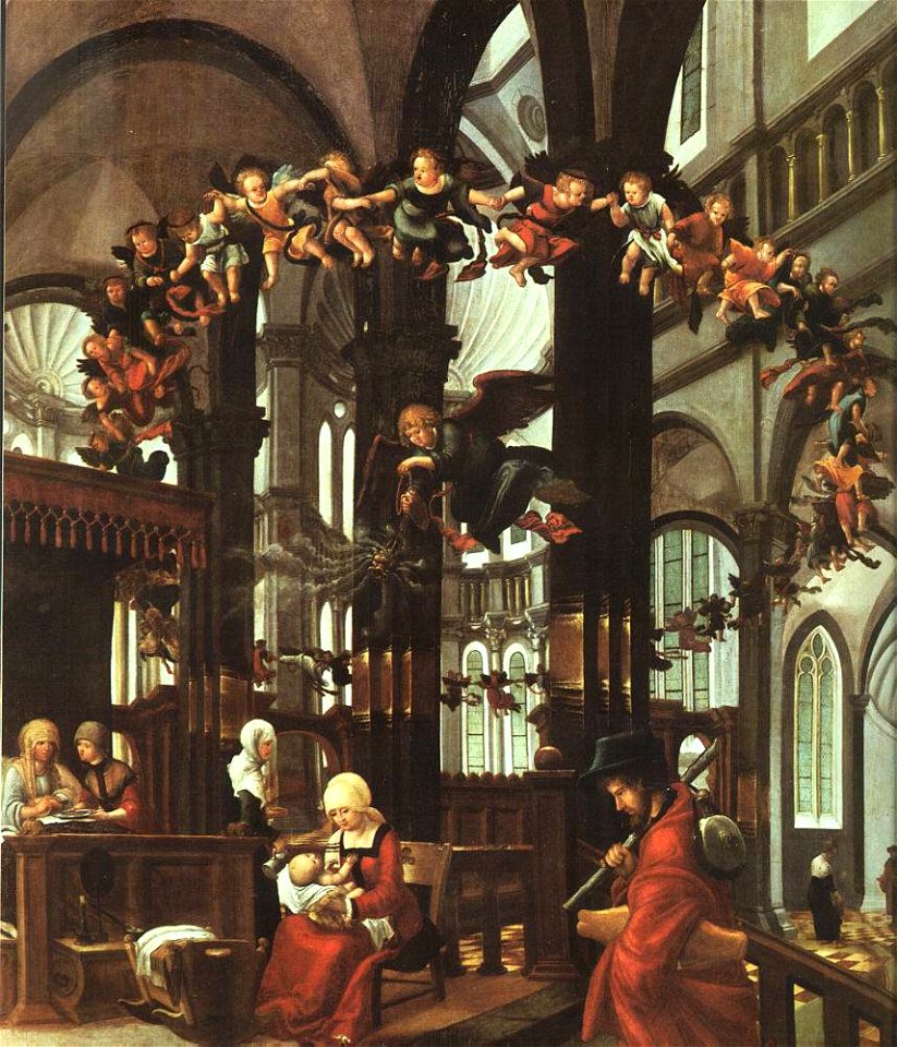 Albrecht Altdorfer - The Birth of the Virgin - WGA0221