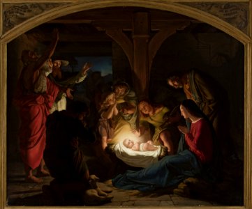 Albrecht Bräuer - Adoration of the Shepherds - M.Ob.475 - National Museum in Warsaw