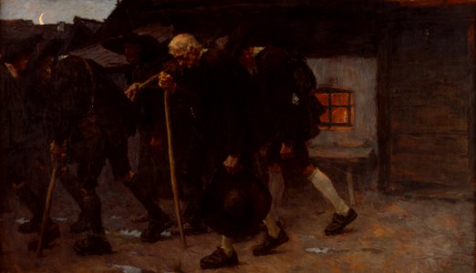 Albin Egger-Lienz - Nach dem Friedensschluss - 567a - Österreichische Galerie Belvedere