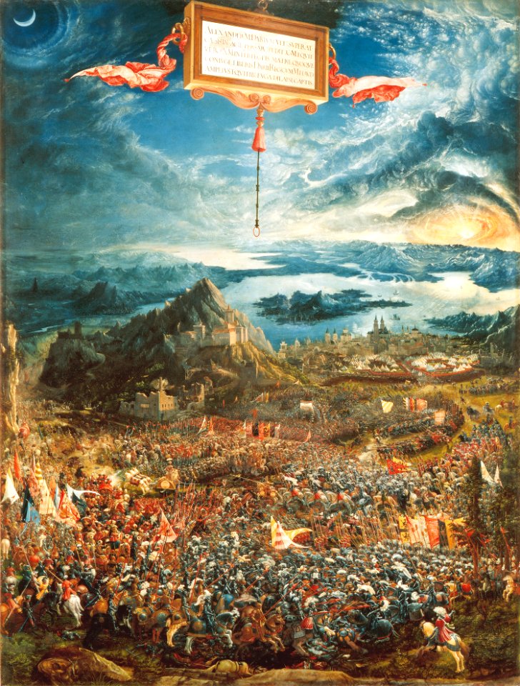 Albrecht Altdorfer, The Battle of Alexander at Issus