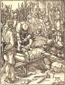 Albrecht Dürer - Christ Nailed to the Cross (NGA 1943.3.3655)