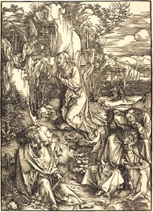 Albrecht Dürer - Christ on the Mount of Olives (NGA 1943.3.3616)