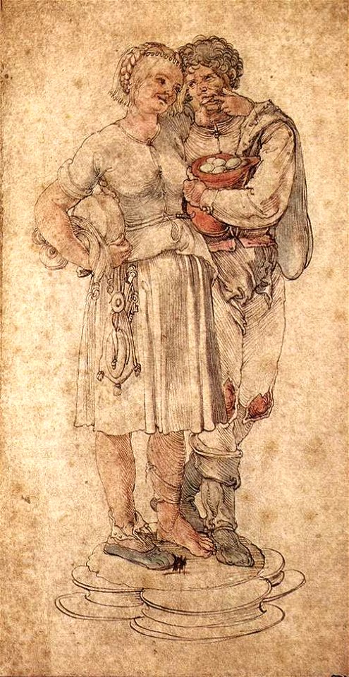 Albrecht Dürer - Amorous Peasants - WGA07045