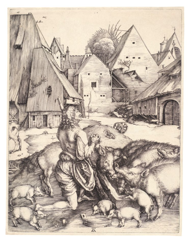 Albrecht durer the prodigal son 071253)