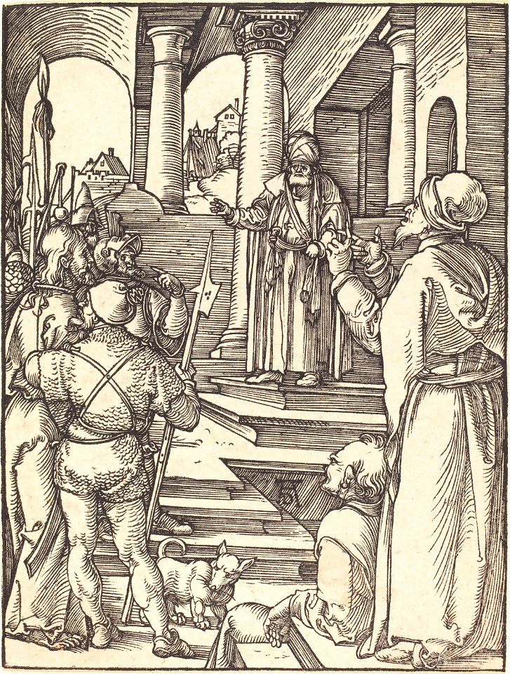 Albrecht Dürer - Christ before Pilate (NGA 1943.3.3647)
